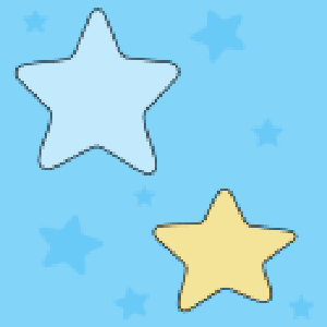 Blue_and_Yellow_Star_Background